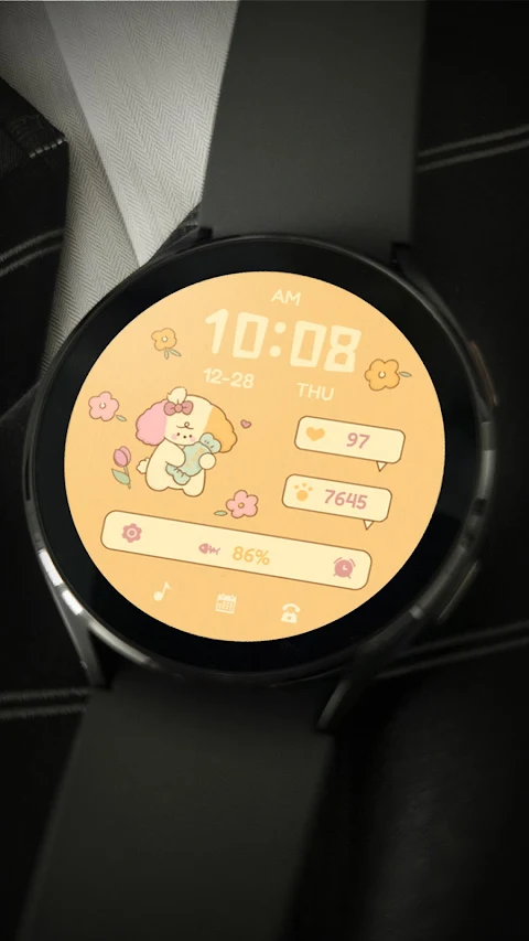 ZKin Watch Face Candy Puppy screenshot