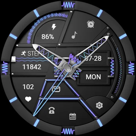 Cyberpunk 01 ZKin Watch screenshot