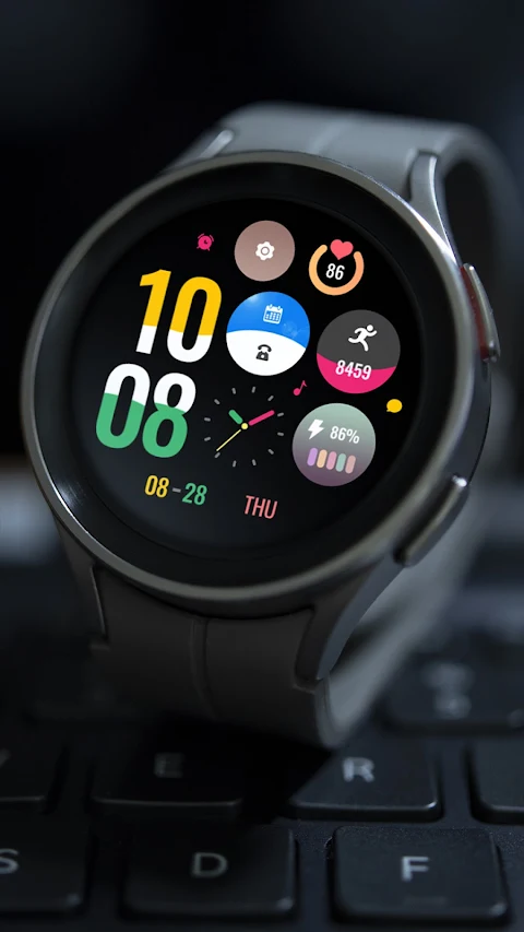 Flat Desktop ZKin Watch screenshot
