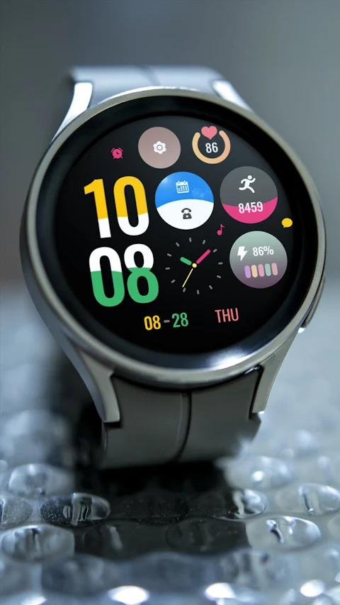 Flat Desktop ZKin Watch screenshot
