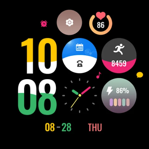 Flat Desktop ZKin Watch screenshot