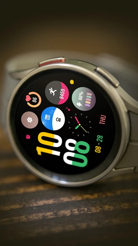 Flat Desktop ZKin Watch screenshot