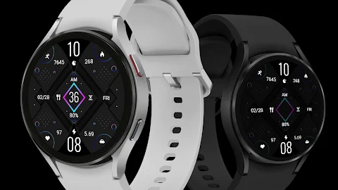 ZKin Watch Gray Diamond Shape screenshot