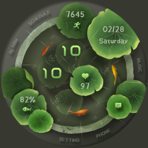 【Artistic】Lotus Pond Carp