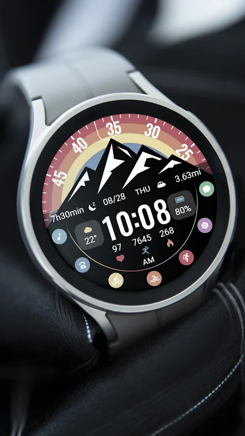 【Animated】Mountain Rainbow screenshot