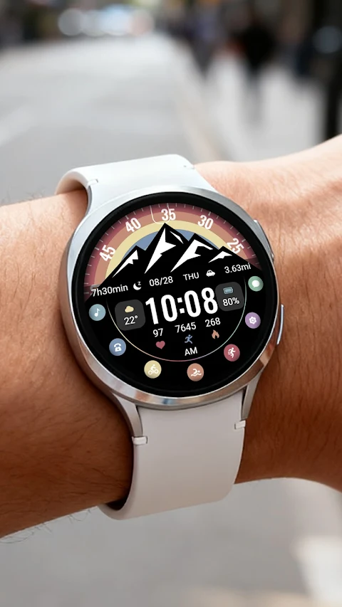 【Animated】Mountain Rainbow screenshot