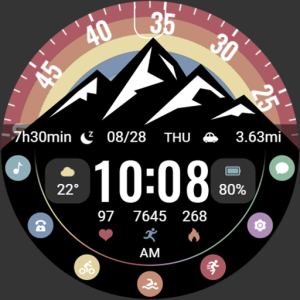 【Animated】Mountain Rainbow