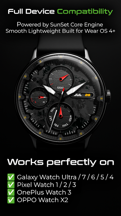 SXZ Phantom Edge Watch Face screenshot