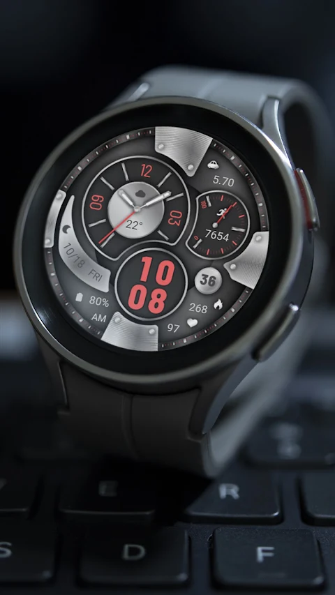 Silver Surround ZKin Watch screenshot