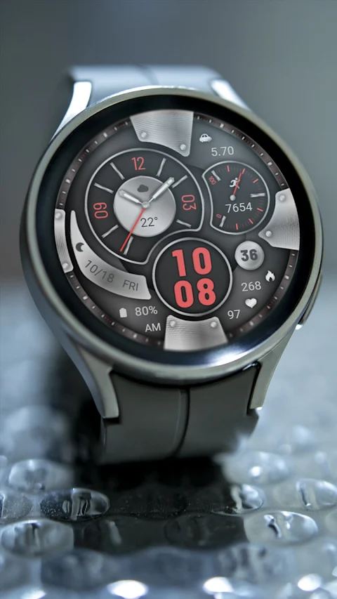 Silver Surround ZKin Watch screenshot
