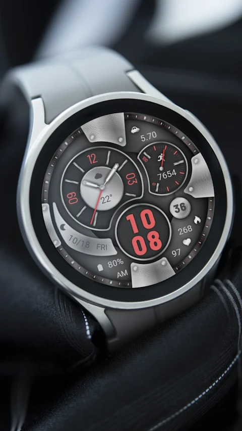 Silver Surround ZKin Watch screenshot