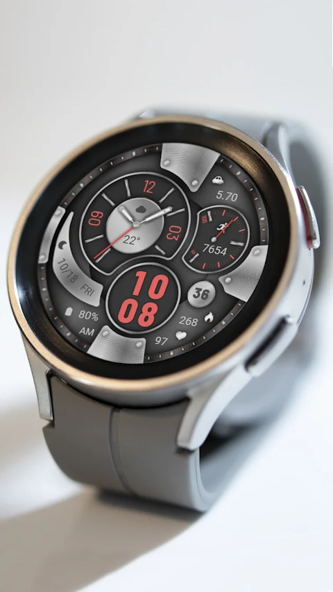Silver Surround ZKin Watch screenshot
