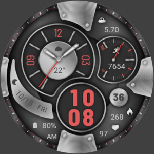 Silver Surround ZKin Watch