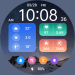 Starry Night Widget ZKin Watch