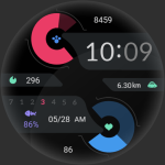 Strange Gradient For Wear OS