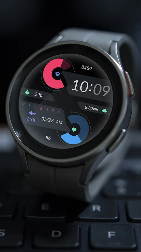 Strange Gradient For Wear OS screenshot