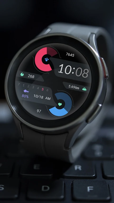 Strange Gradient For Wear OS screenshot