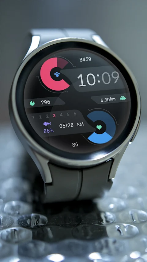 Strange Gradient For Wear OS screenshot