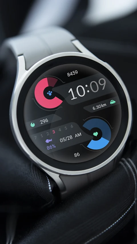 Strange Gradient For Wear OS screenshot