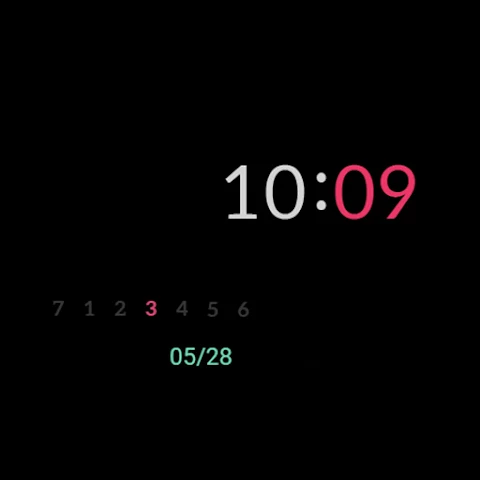 Strange Gradient For Wear OS screenshot