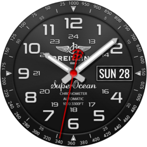 BREITLING Super Ocean face