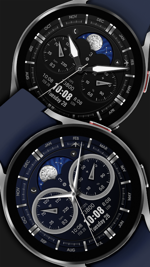 WFP 309 Elegant watch face screenshot
