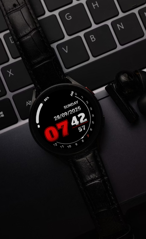 Analog clock touch screenshot