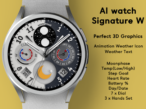 AWD SIGNATURE W watchface screenshot