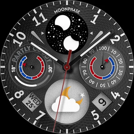 AWD SIGNATURE W watchface screenshot