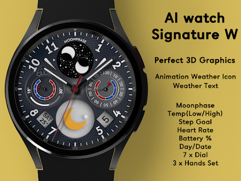 AWD SIGNATURE W watchface screenshot