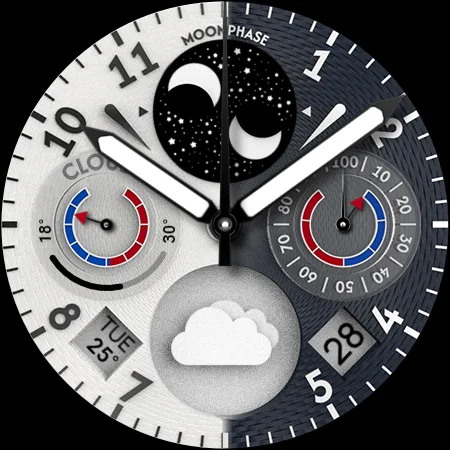 AWD SIGNATURE W watchface screenshot