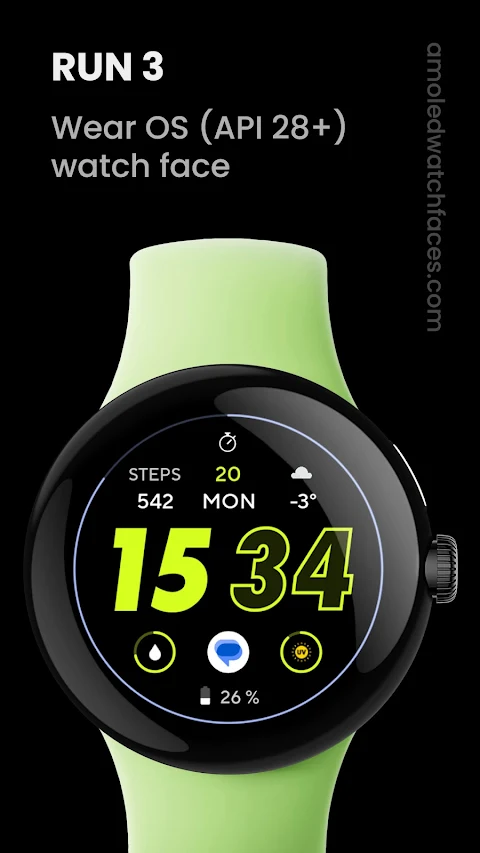 RUN 3: Watch Face screenshot