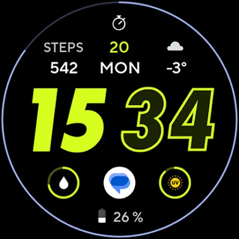 RUN 3: Watch Face screenshot