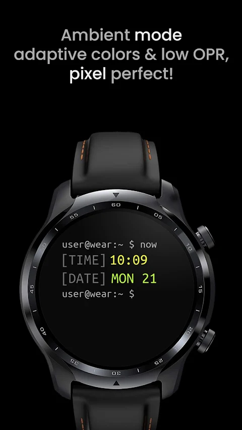 Terminal Watch face screenshot
