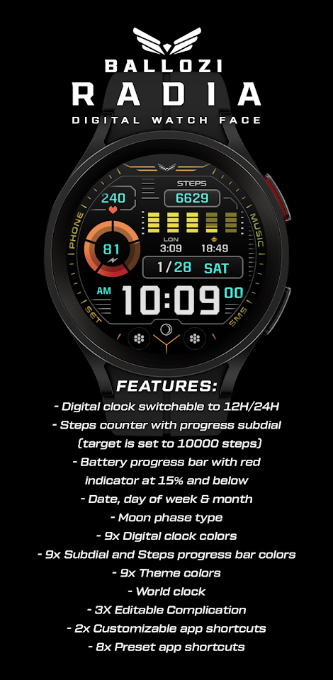 Ballozi RADIA Digital screenshot