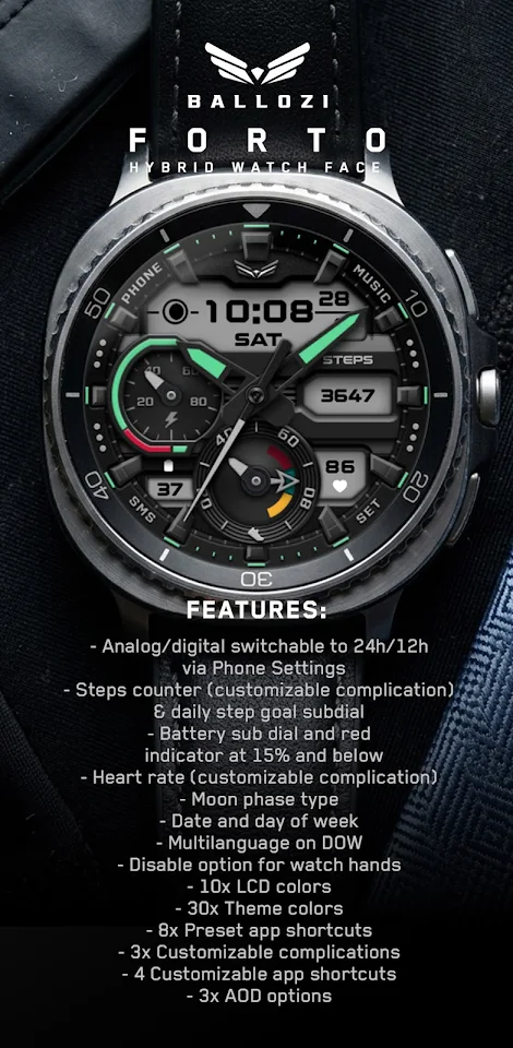 Ballozi FORTO Hybrid Analog screenshot
