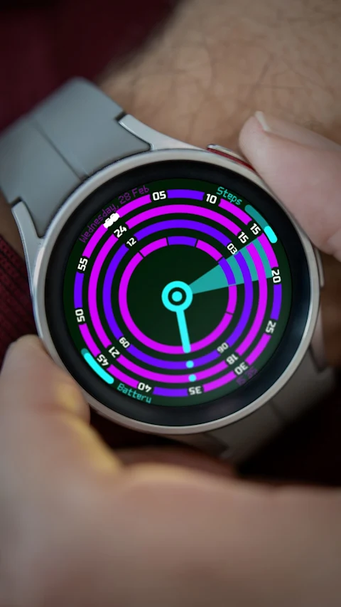 Bullseye Watch Face screenshot