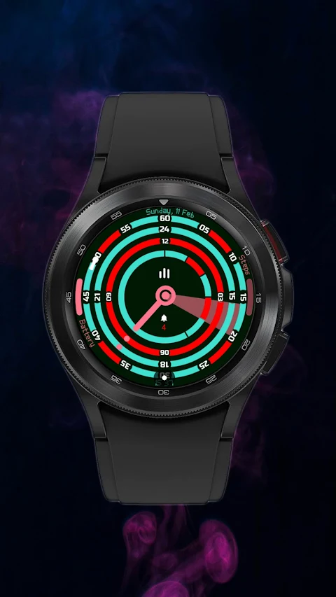 Bullseye Watch Face screenshot