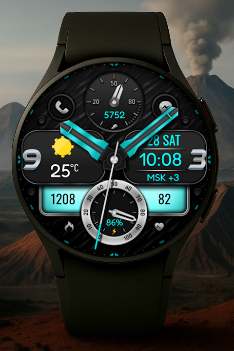 Chronotech Hybrid Watch Face screenshot