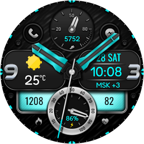 Chronotech Hybrid Watch Face screenshot
