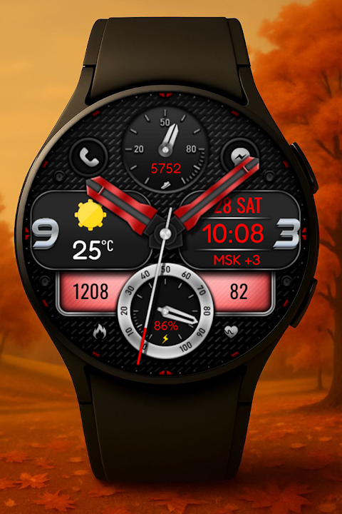 Chronotech Hybrid Watch Face screenshot