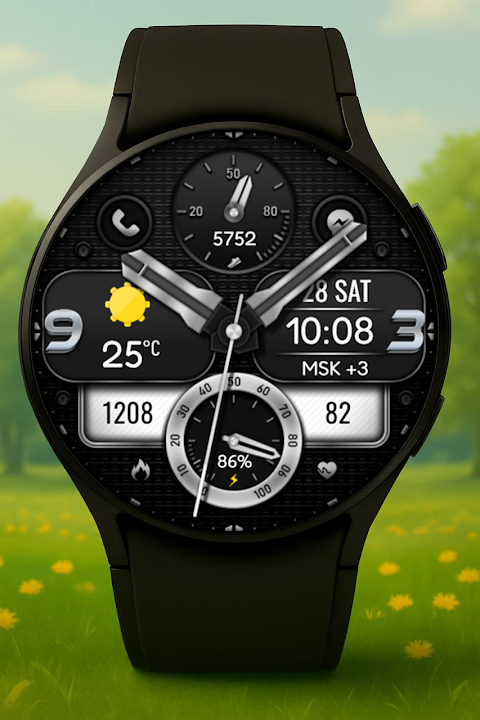 Chronotech Hybrid Watch Face screenshot