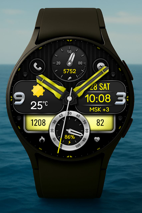Chronotech Hybrid Watch Face screenshot
