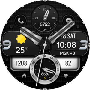 Chronotech Hybrid Watch Face