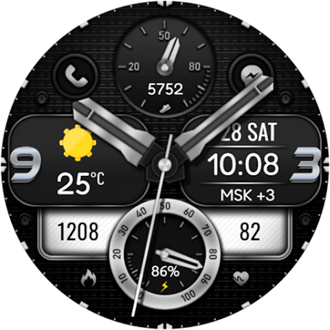 Chronotech Hybrid Watch Face screenshot