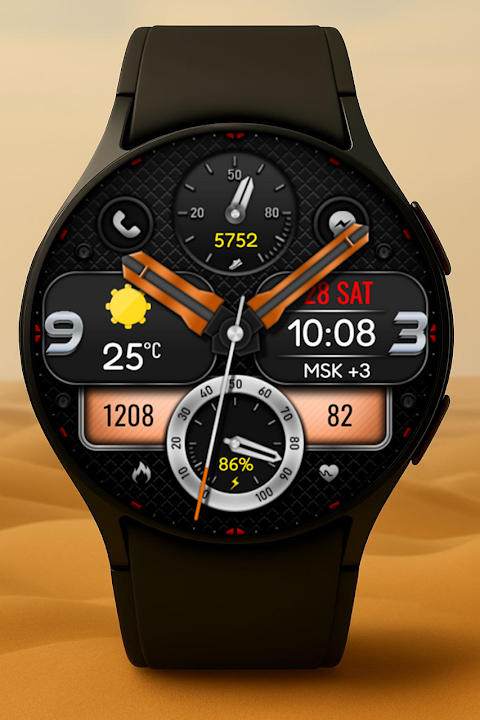 Chronotech Hybrid Watch Face screenshot