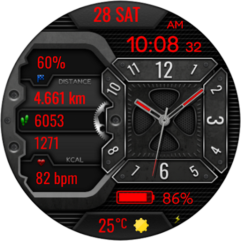 Chronocore Hybrid Watch Face screenshot