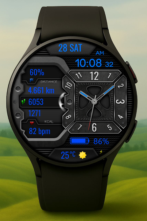 Chronocore Hybrid Watch Face screenshot
