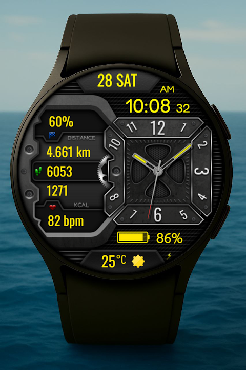 Chronocore Hybrid Watch Face screenshot