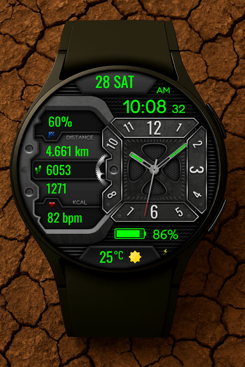 Chronocore Hybrid Watch Face screenshot